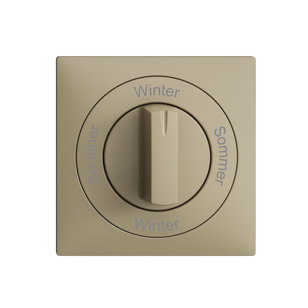 Frontset Sommer-Winter-Sommer-Winter EDIZIOdue 60×60mm sand