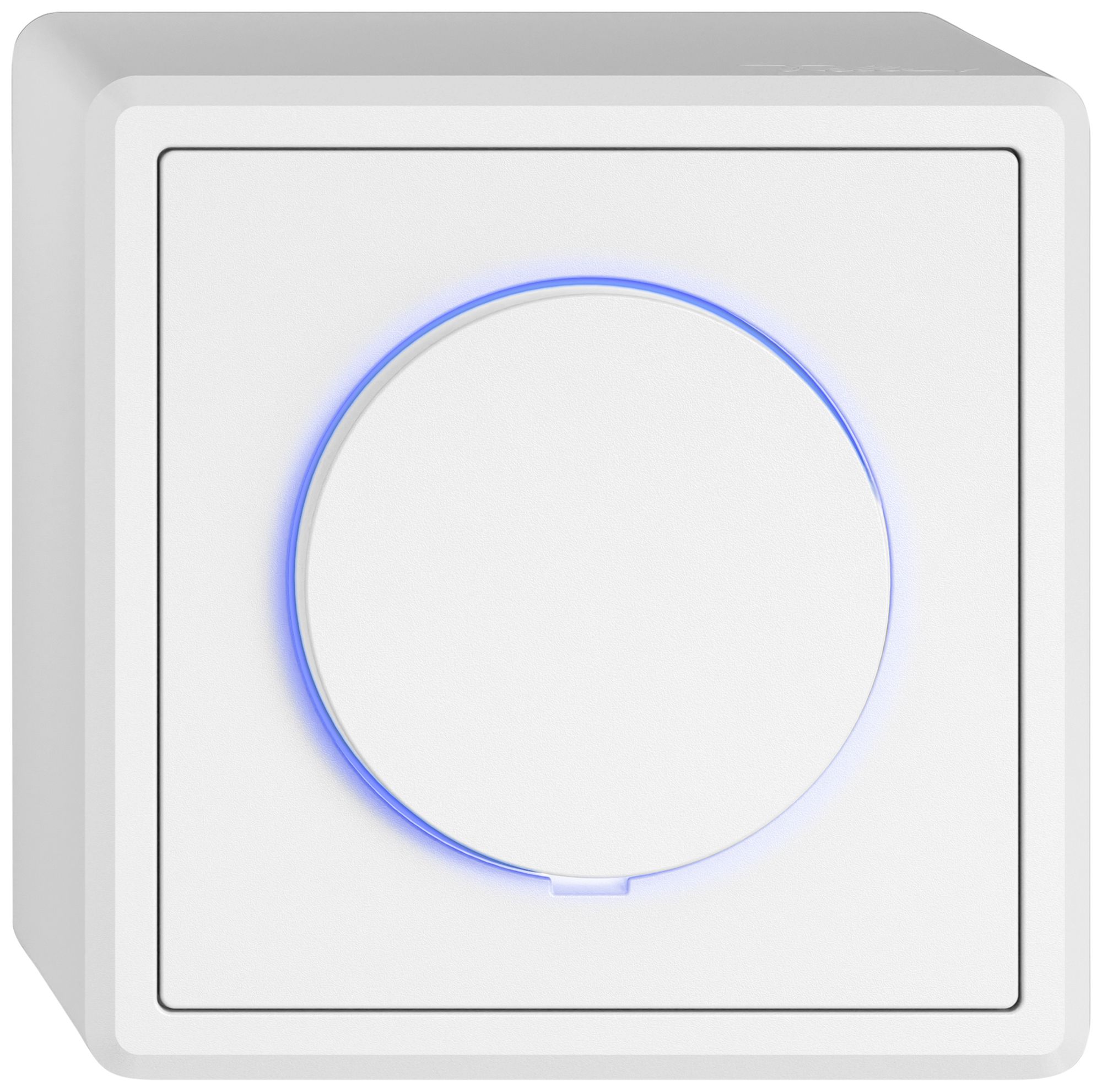 AP-Dimmer EDIZIO.liv SNAPFIX® bel.bl Phasenabschnitt 20…300W/20…300VA ws