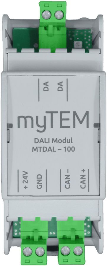 Interface DALI AMD myTEM MTDAL-100 24VDC pour ≤64 participants CAN