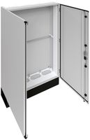 Schrank Hager univers Schutzklasse I 1850×1050×275mm mit Sockel 200mm IP55