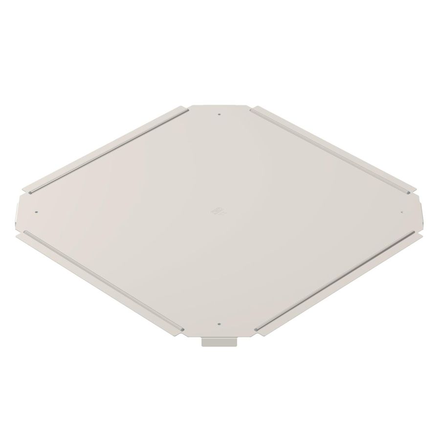 Coperchio BET RKD per pezzo a croce 300mm acciaio affinato A2 grezzo