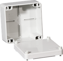 Boîte de dériv. PPO 105×105×65mm vide grc IP65