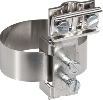 Collier de mise à terre 3/4…4" 25…70mm² fixation verticale