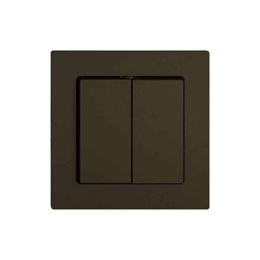 Drucktaster EDIZIO.liv SNAPFIX® 2×AR/1P br