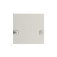 Taste 1/1 KNX/UNI-Taster mit LED EDIZIOdue Bedienung 2×hellgrau
