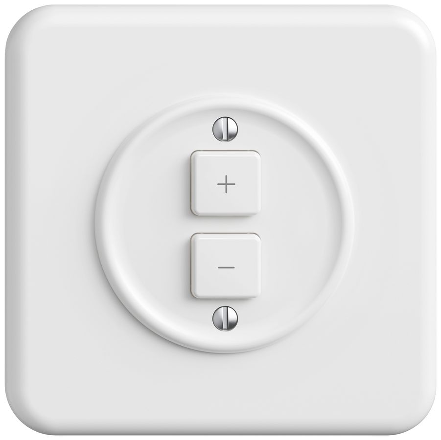 UP-Dimmer DALI STANDARDdue Wiser SNAPFIX® 2 Tasten ws