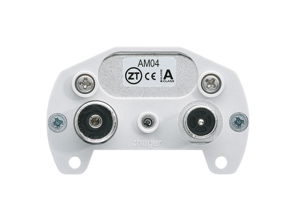 Einsatz zu Antennendose R/TV/Daten Hager Bauart E 2GHz 19db