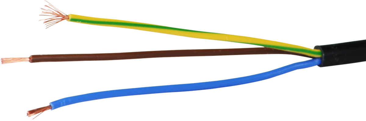 Câble Td 3×0.75mm² LNPE noir Eca