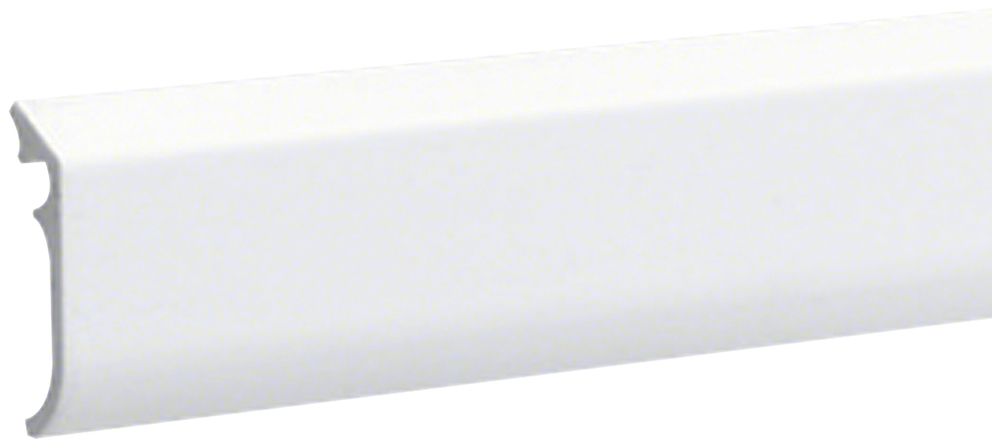 Lamelle tehalit pour habillage de parapet aluminium blanc trafic