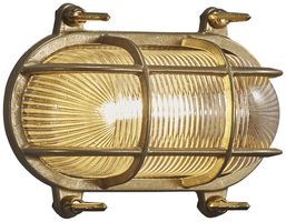 Plafonnier/applique Nordlux Helford 1×E27 12.5W IP64 190×125mm laiton