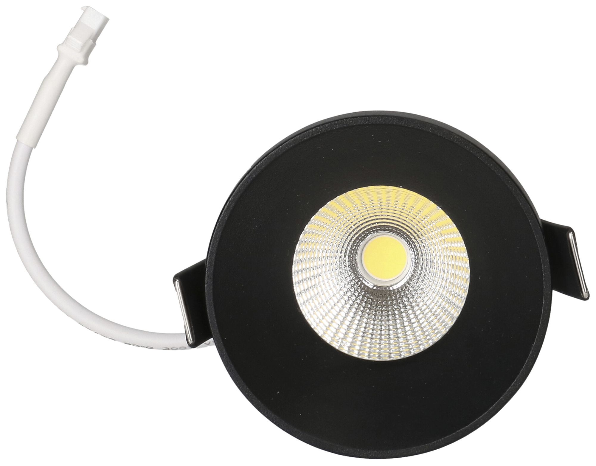 EB-LED-Spot maxLUCE ATMA 68 6.5W 660lm 3000K IP44 MB DIM Ø75mm schwarz 32°