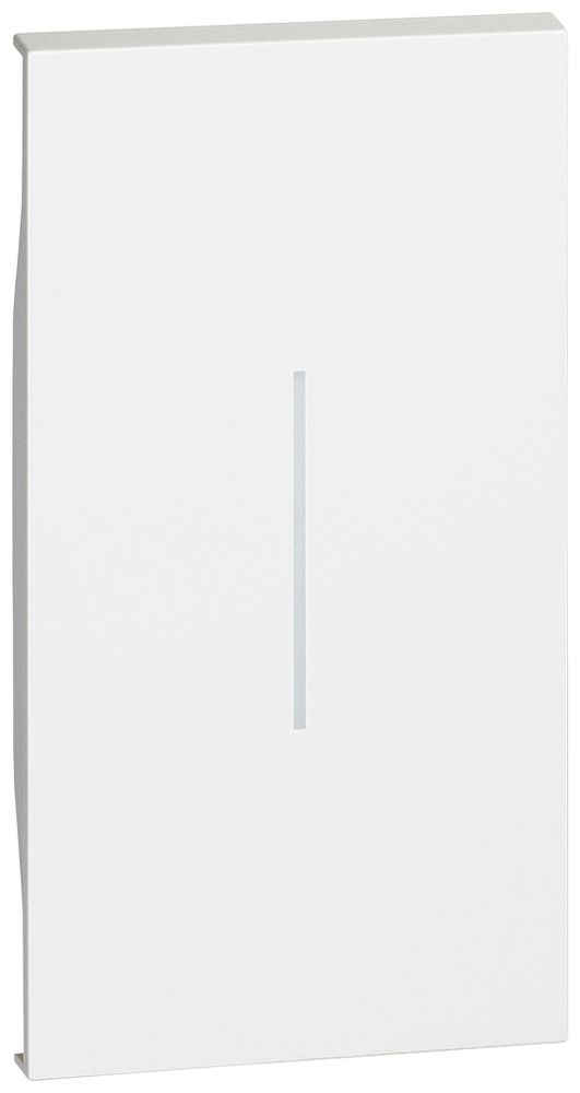 Cache de touche Living Now 2 modules avec lentille pour éclairage blanc