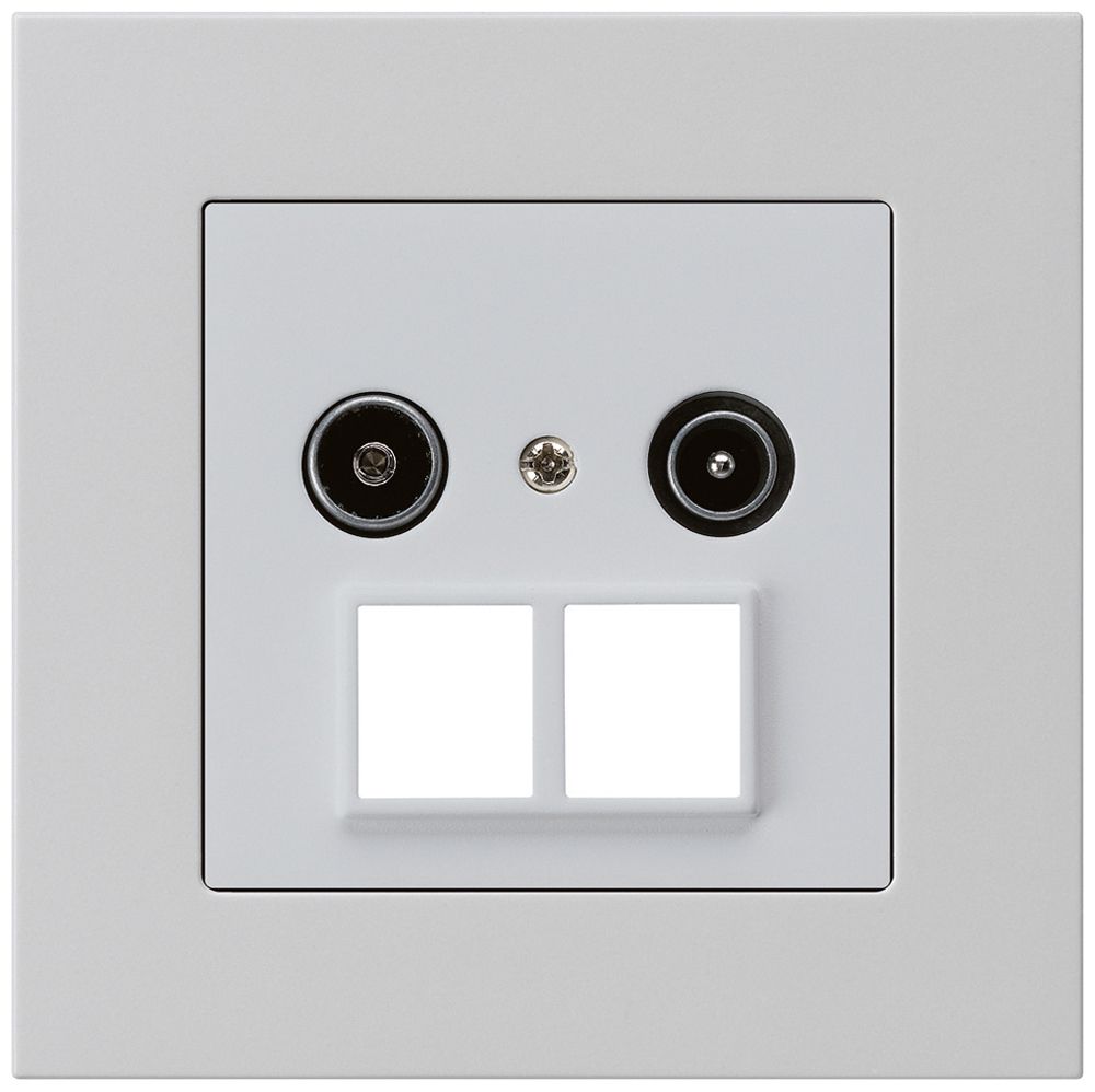 Prise d'antenne ENC R/TV HMS kallysto.pro 23dB gris clair