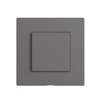 Bedienaufsatz zu Druckschalter 1K/1T Edue Wiser dunkelgrau