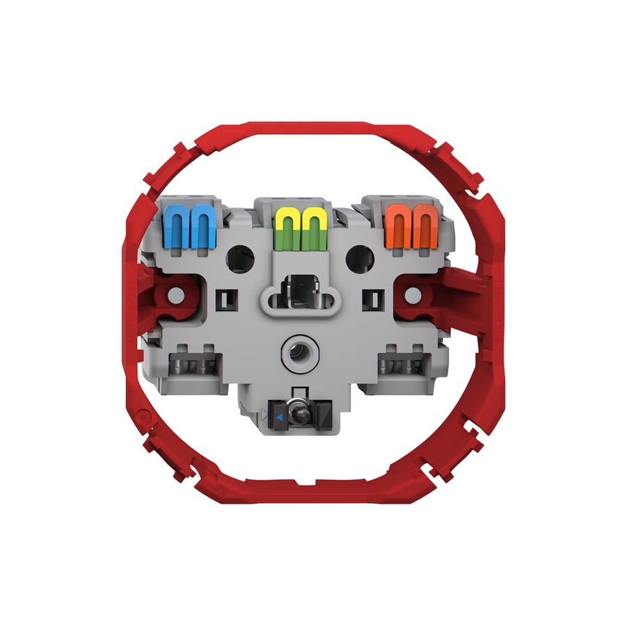 Steckdose Feller SNAPFIX® 1×T13 mit LED blau