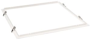 Telaio da incasso SG Sense acciaio 640×640×40mm bianco