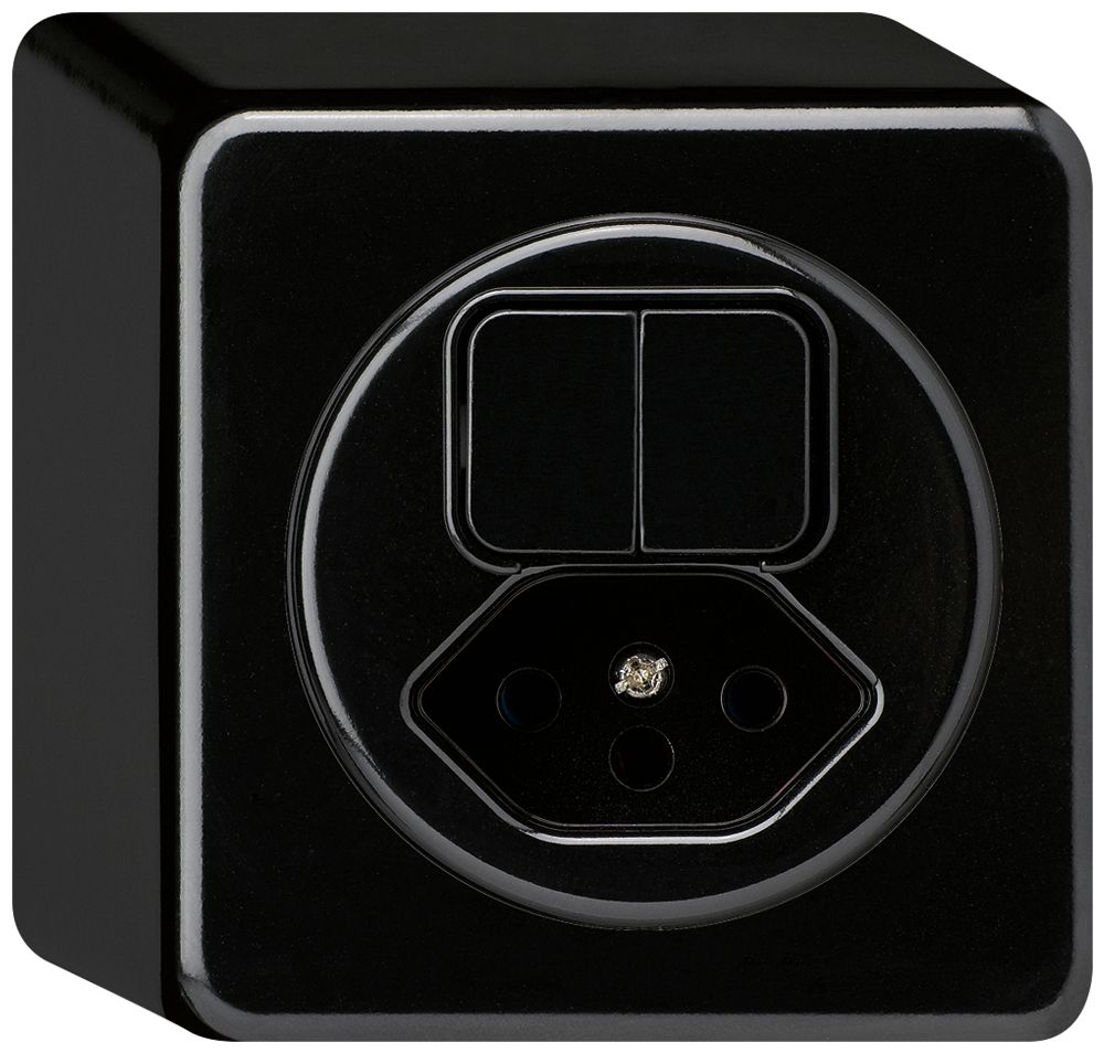 AP-Kombination 3+A-R/1L+Typ 13 schwarz basico