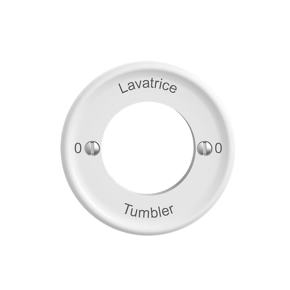 Frontset 0-Lavatrice-0-Tumbler STANDARDdue, weiss