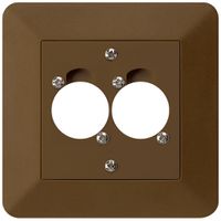 Kit di montaggio INC per 2 XLR kallysto.trend marrone