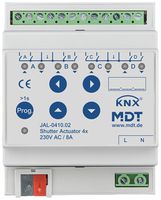 REG-Jalousieaktor KNX MDT JAL-0410.02 4-Kan 8A 300W 230VAC 4TE
