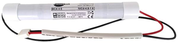 Accu NiCd 70°C 4.8V/1.8Ah 1h