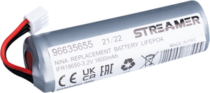 Batterie de rechange pour Lampe pour voies de secours Nina