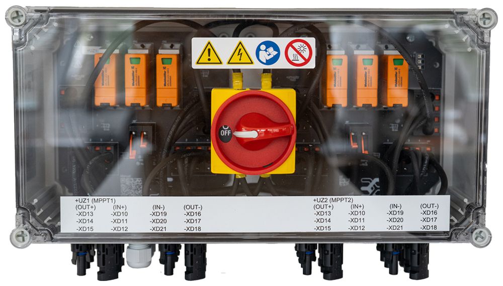 Generatoranschlusskasten WM GAK PVN DC 3I 3O 2MPP SW SPD1R WM4 11