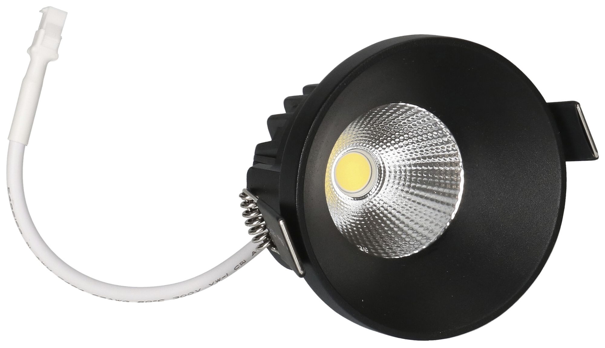 EB-LED-Spot maxLUCE ATMA 68 6.5W 660lm 3000K IP44 MB DIM Ø75mm schwarz 32°