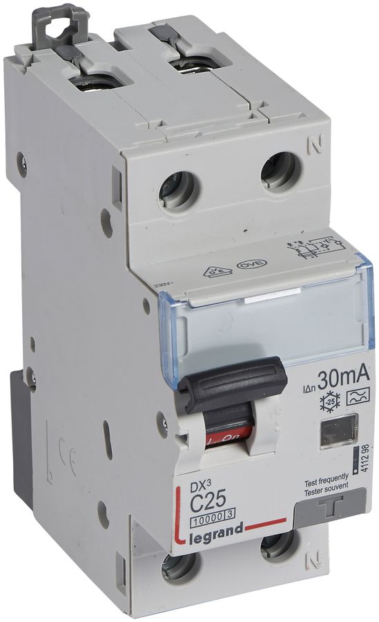 FI/LS-Schalter Legrand DX3standard 1LN C 25A 10kA 30mA Typ A