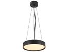 Plafonnier/applique LED SLV DECONA 30 18W 1450lm 927/930 IP44 VAR Ø300 noir