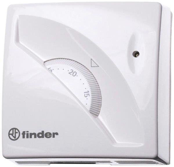 Termostato ambiente AP Finder 1T.01.0, 1C 16A/250VAC, 7…30°C, bi