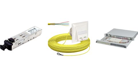 Anschlussmaterial Glasfaser