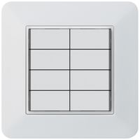 Poussoir KNX ENC KTR 8×touches 8×points actionnables LED blanc