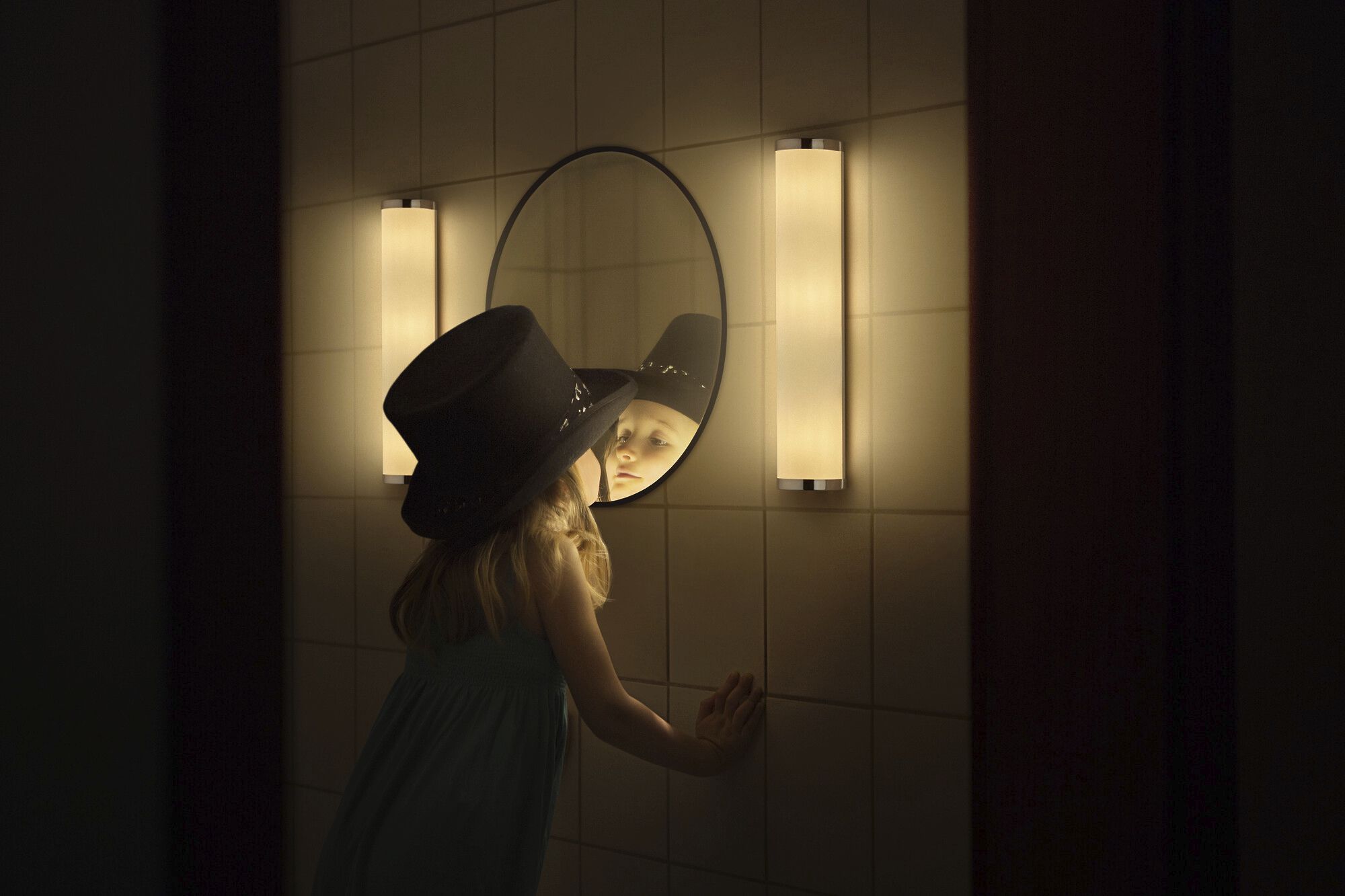 Applique LEDVANCE Bathroom E14 3×0…12W IP44 455×86mm cromo