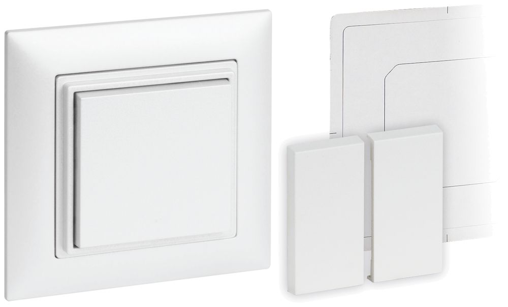 Telecomando RF muro AWAG 4-canale, Bluetooth, NFC, EnOcean, s.batteria, bi