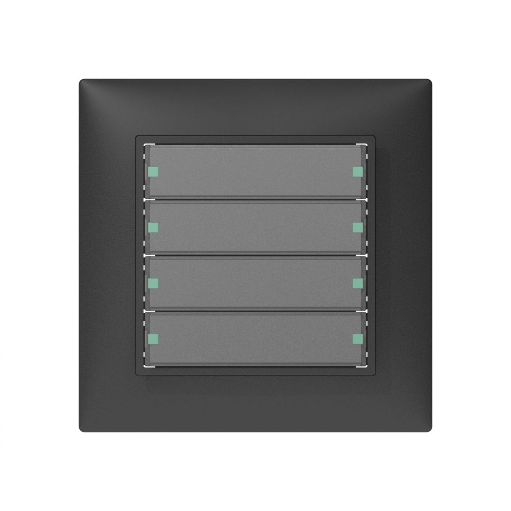 UP-Tastsensor ABB SIDUS KNX Typ-B 4/8, anthrazit