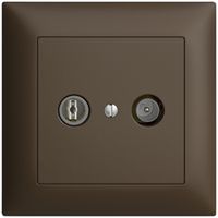 Prise TV-R ENC EDIZIOdue 11dB coffee à large bande 5…2000MHz, FMI