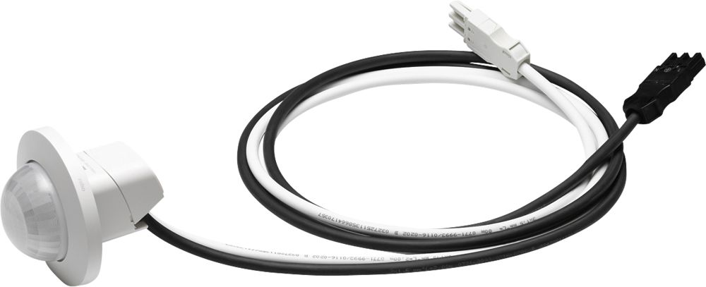 Détecteur de présence INC Niko P42LR 360° Master 230V 32…37m IP20 a.câble blanc