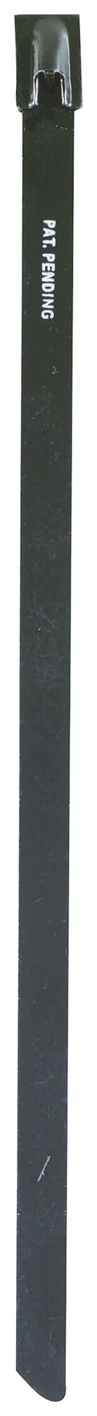 Collier CIMCO en acier fin AiSi 316 7.9×840mm max.Ø254mm 1200N noir