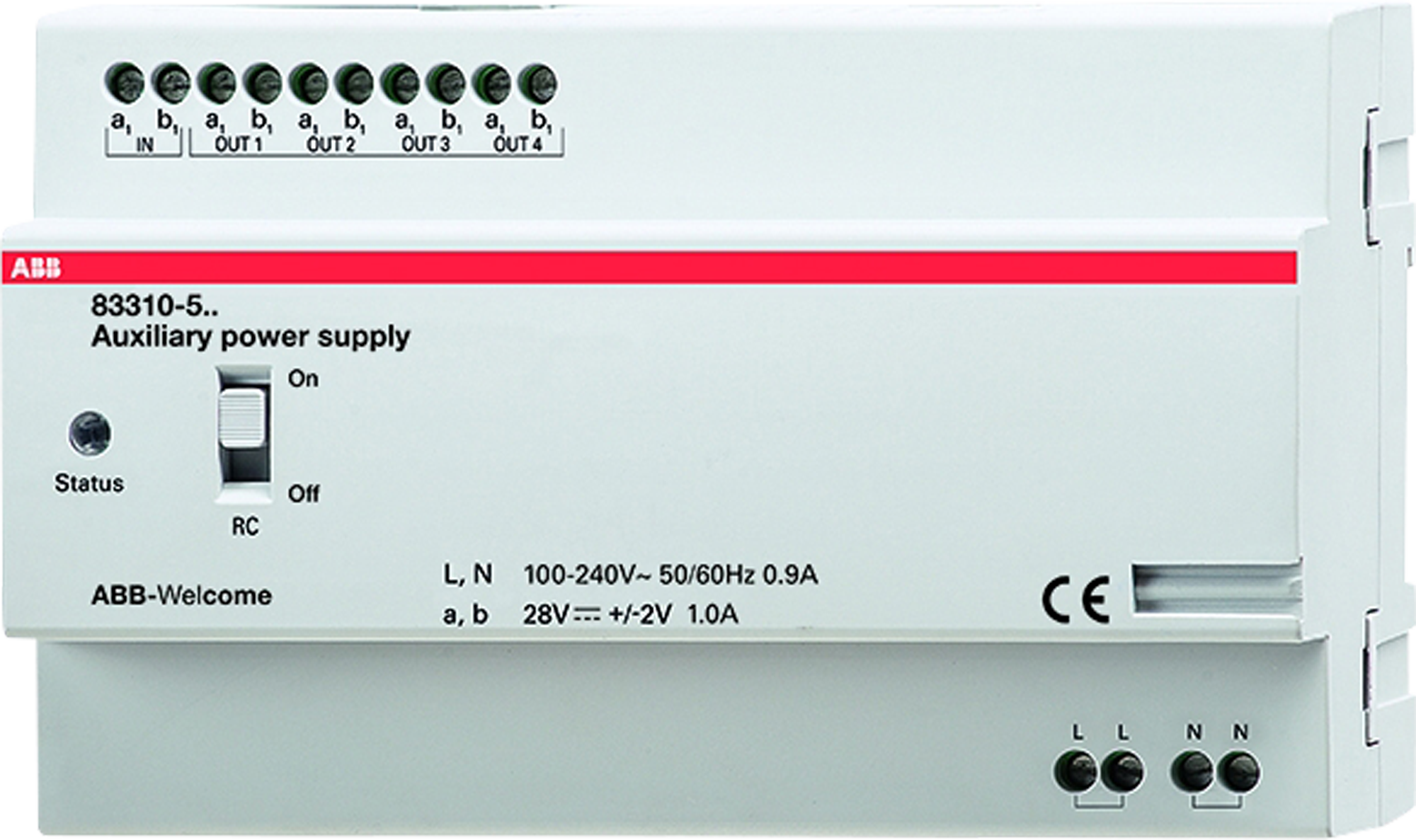 REG-Zusatzspannungsversorgung ABB-Welcome