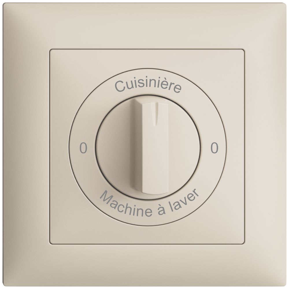 Kit front. 0-Cuisinière-0-Machine à laver EDIZIOdue crema