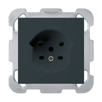 UP-Steckdose HA kallysto Typ 15 mit Steckklemmen schwarz