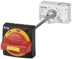Manette rotative ETN NZM1-XTVDVR verrouillable rouge/jaune