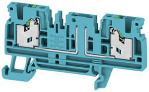 Borne de passage joignable WM SDT 2C 0.5…2.5mm² 20A/500V snap-in DIN35 bl