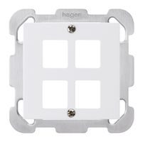 UP-Frontset HMS kallysto B für 4 Module weiss