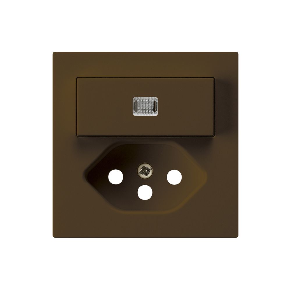 Frontset kallysto 60×60 braun mit Kinderschutz und Linse S3/T13