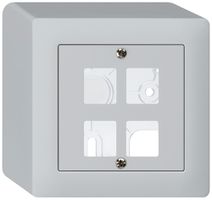 Kit frontale AP kallysto Q per 4 moduli grigio chiaro