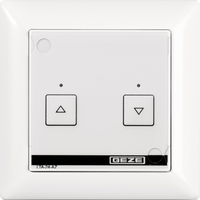 Pulsante di ventilatione AS500 LTA-24-AZ, montaggio a incassio GEZE