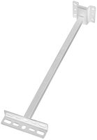 Support mural DOTLUX pour projecteur de chantier, 10…50W, 50cm, blanc