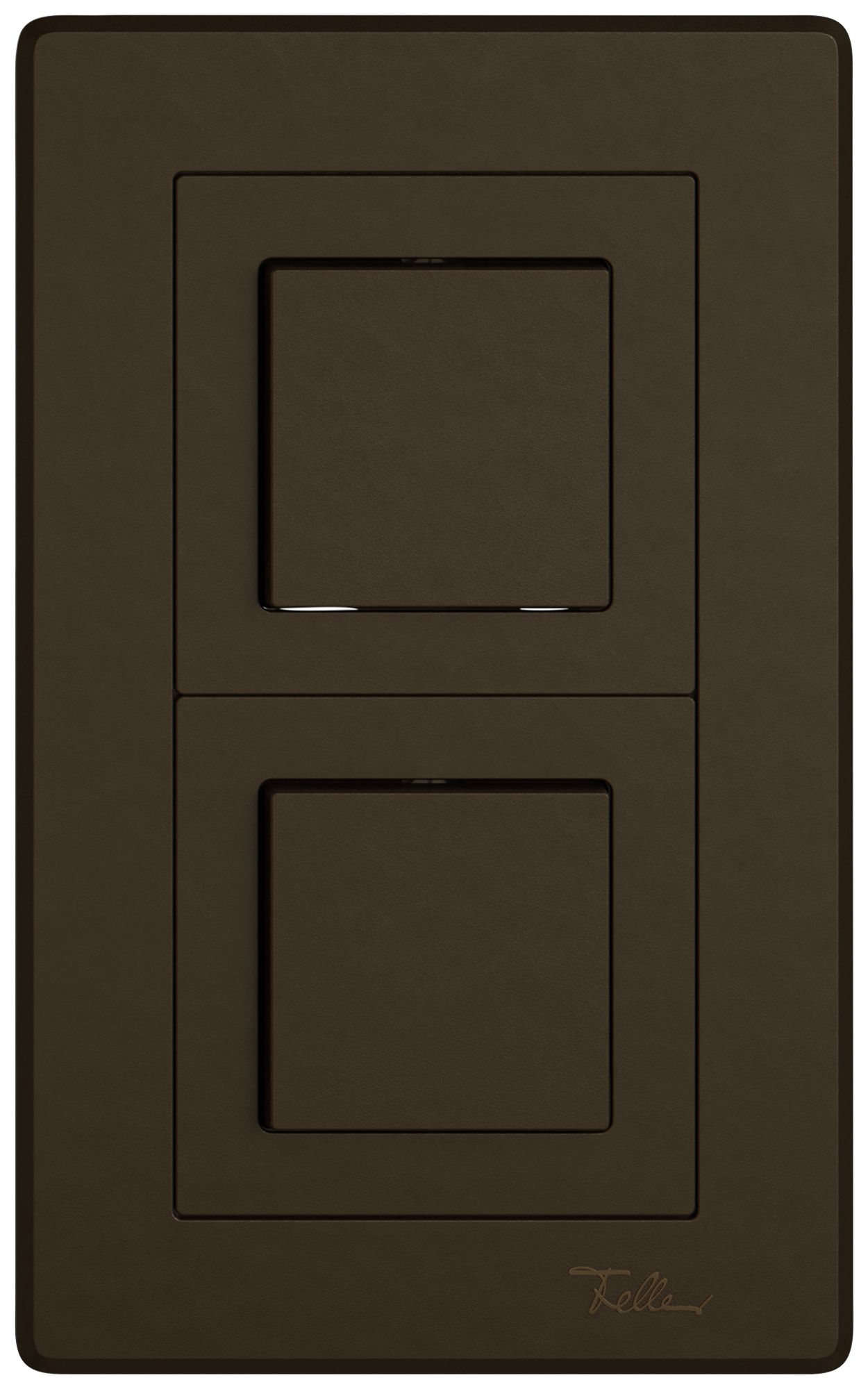 Combinazione INC EDIZIO.liv SNAPFIX® 2×1 156×96mm 2×schema 3/1L marrone